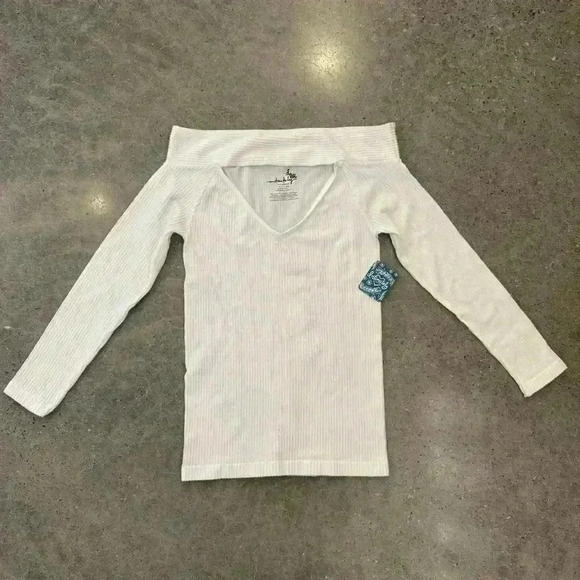 FREE PEOPLE Intimately Long Sleeve Top - Picture 1 of 3